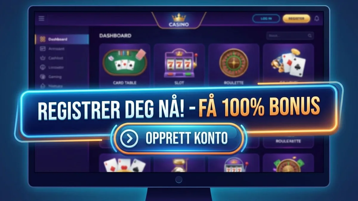 Registrering med bonus